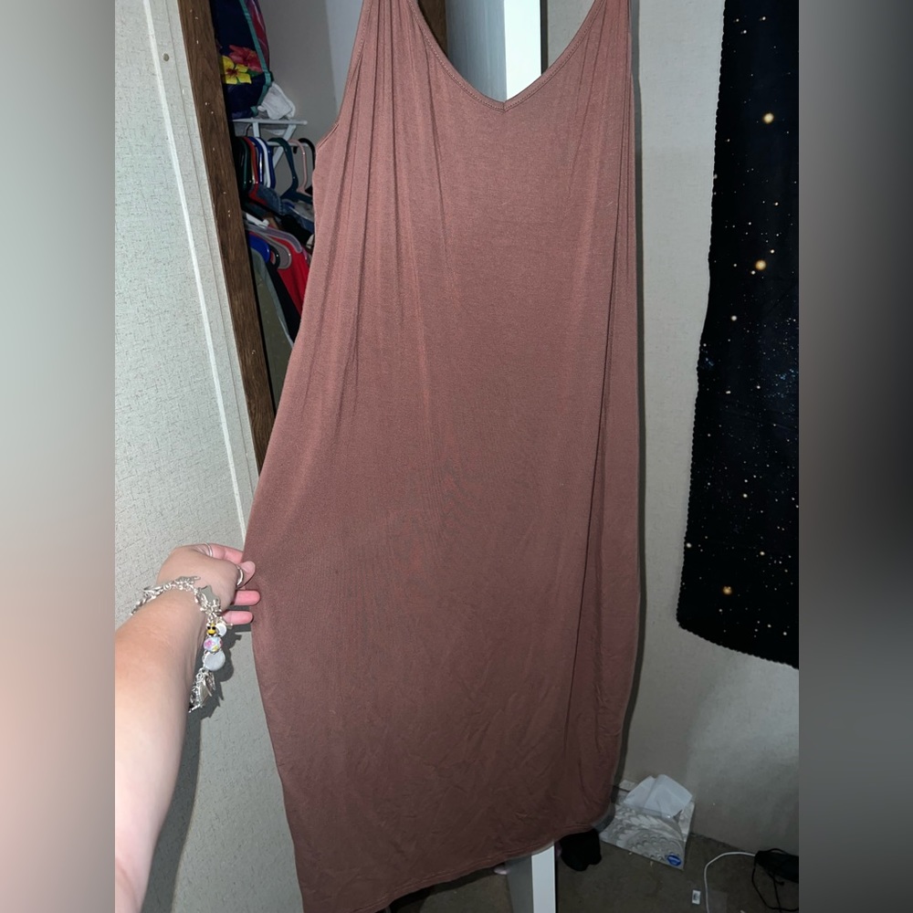 Shein Plus Solid Bodycon Dress